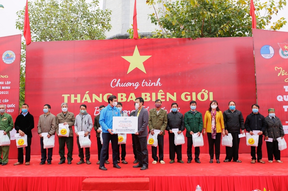 C P Việt Nam đồng hành cùng chương trình tháng ba biên giới năm 2022